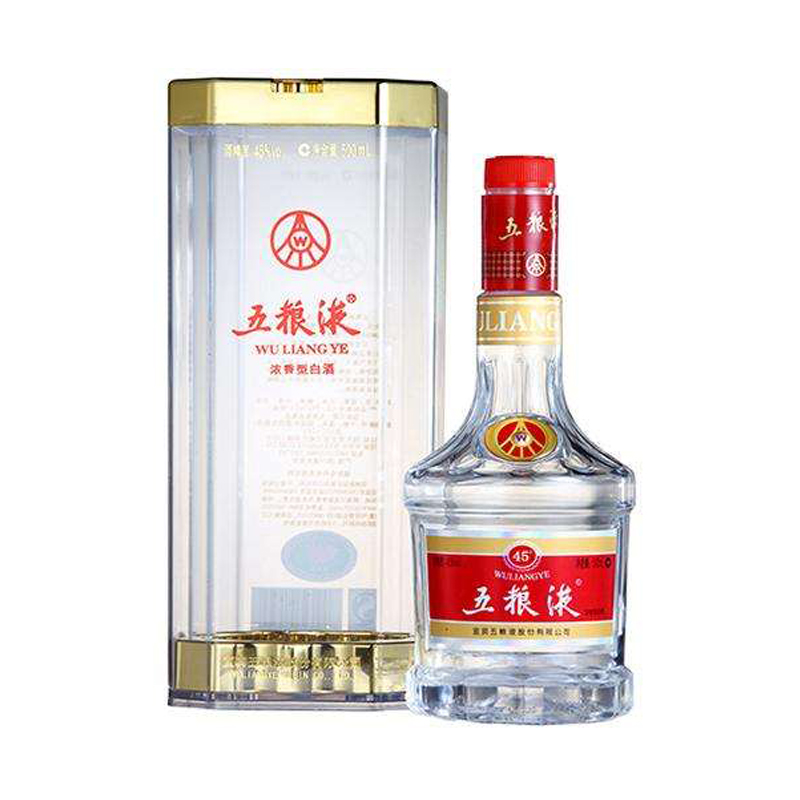 美轮美奂的水晶瓶体为五粮液经典鼓形瓶造型，经繁复工艺手工打造而成，商标图案由红白两色烧制成型，经手工雕刻、磨花而成，起笔收刀处卓尔不凡，犹如一件巧夺天工的艺术珍品。作为五粮液专卖店的镇店之宝，珍品艺术品五粮液堪称中国收藏界的白酒珍品。
