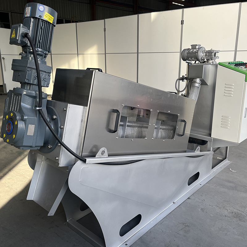 叠螺机131-404型全不锈钢污水脱泥设备供应叠螺式污泥脱水机厂家（131型不锈钢叠螺机）