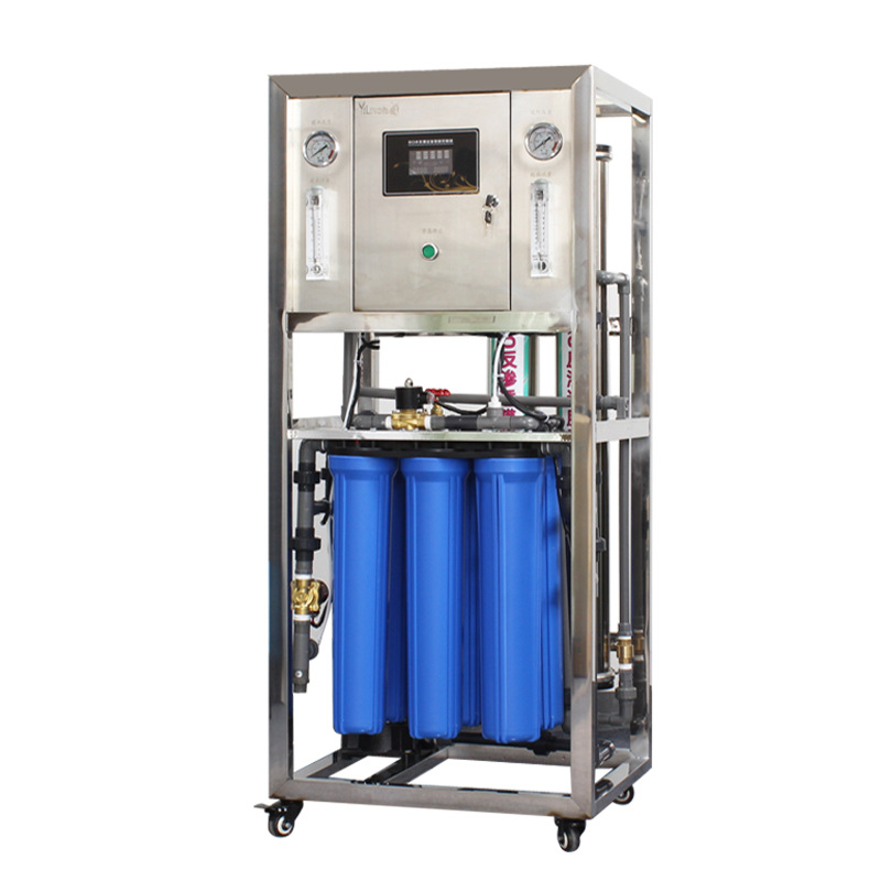 大型净水设备0.5吨反渗透纯水机不锈钢工厂餐饮去水垢直 饮水过滤（0.25吨/H 纯水设备主机）