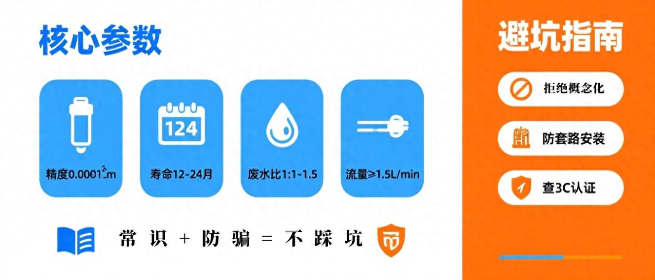 买净水器必看！5 个核心常识 + 6 大常见骗局，避开 90% 的坑