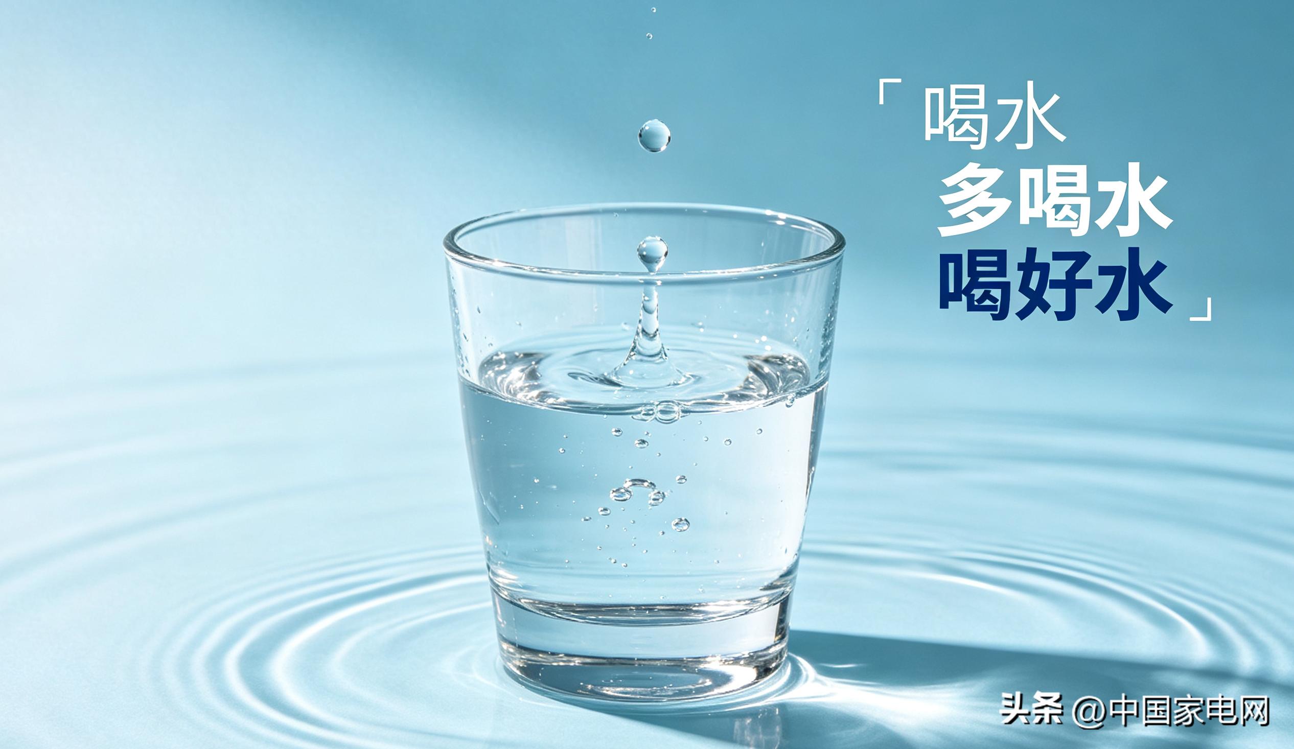 净水设备网——72%成年人喝水量不达标，净水行业下半场拼什么?